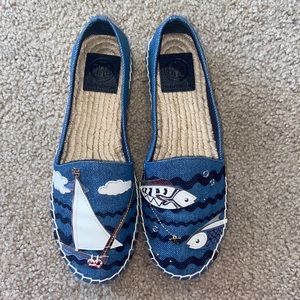 New Tory Burch Seaside Espadrilles 8